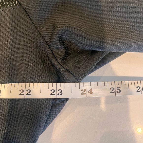 Nike dri fit men's XL black gray full zip athletic jacket run‎ gym EUC - Picture 4 of 4